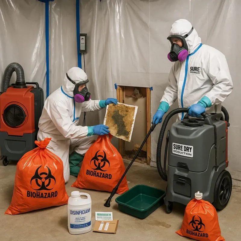 Contaminated Water Handling Protocols process in Friedens, PA
