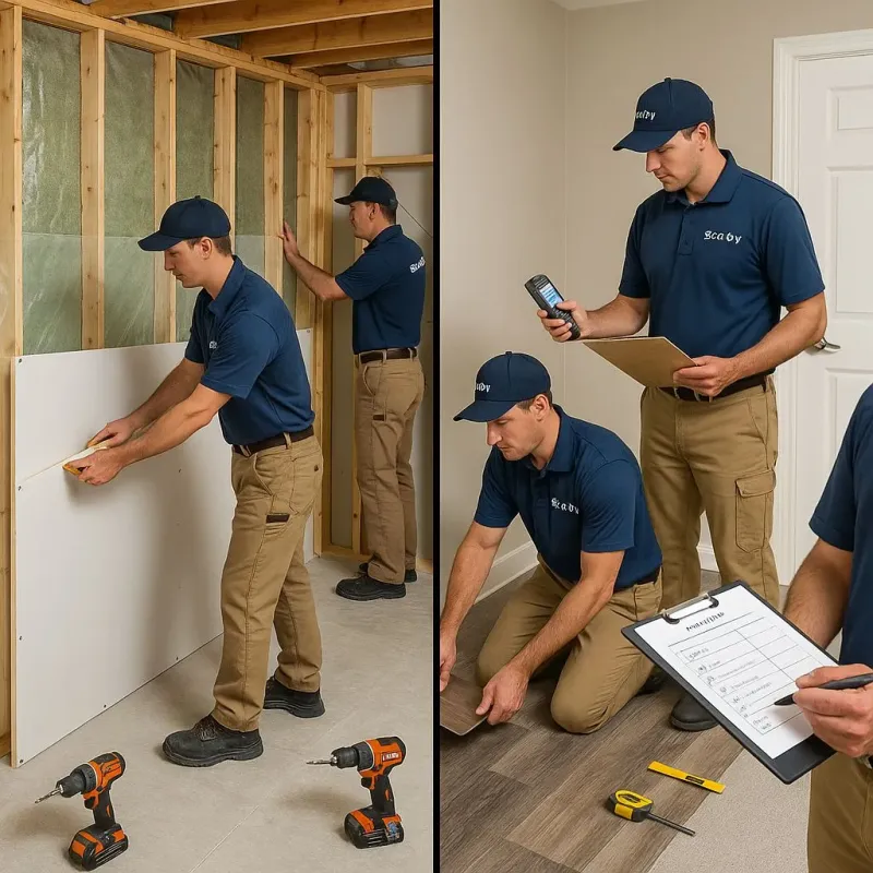 Repairs and Reconstruction process in Friedens, PA